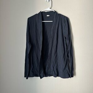 J Crew Women's Blue Open Front cardigan